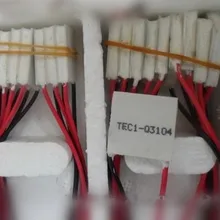 Полупроводниковое охлаждение 3104 TEC1-03104 20*20 3V4A низкая мощность охлаждения