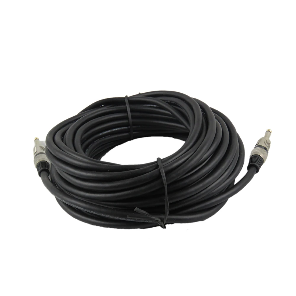 dj speaker cable mono male cord