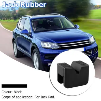 

Car Repair Square Universal Slotted Rubber Floor Jack Frame Rail Adapter Pad Added Extra Grip Reduced Slippage Stable