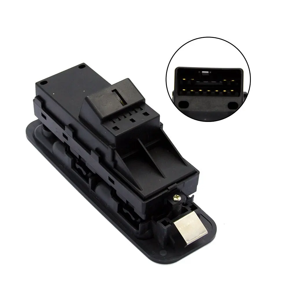 Car Electric Power Window Main Switch Window Switch For Daihatsu Sirion Os Terios Serion, Black