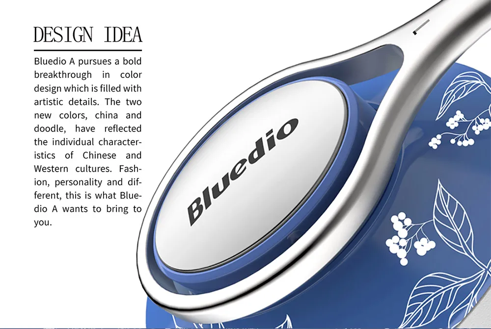 Bluedio A2 Беспроводные Bluetooth 4,2 наушники складные 3D Hi-Fi стерео высокое разрешение на голову гарнитура с микрофоном