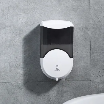 

600ml Liquid Soap Dispenser Wall Mount Bathroom Accessories Plastic Detergent Shampoo Dispensers Automatic Sensor Soap Bottle