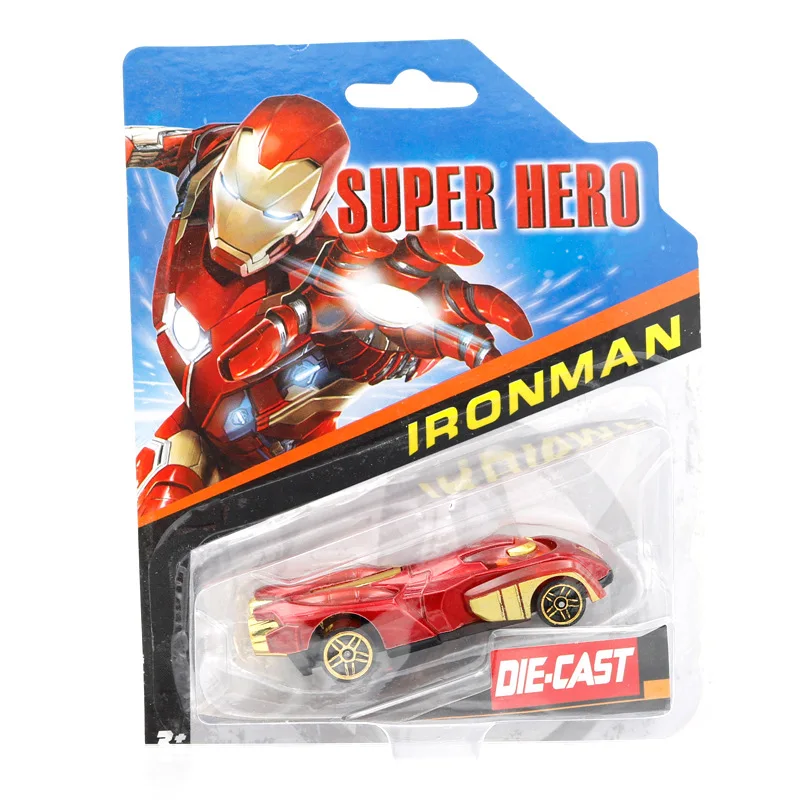 Новинка детские игрушки автомобиль Marvel Мстители Капитан Америка Железный