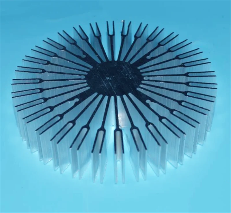 LED Heatsink Aluminum Base Radiator For 20W 30W 50W  High Power LED UFO Round PCB Radiator LED Lamp DIY 100MM*20mm