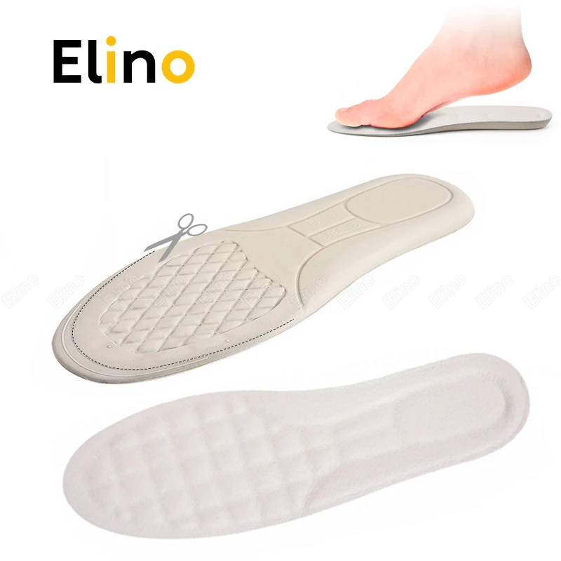 Спортивные стельки для женщин и мужчин поддержка свода стопы массажные дышащие