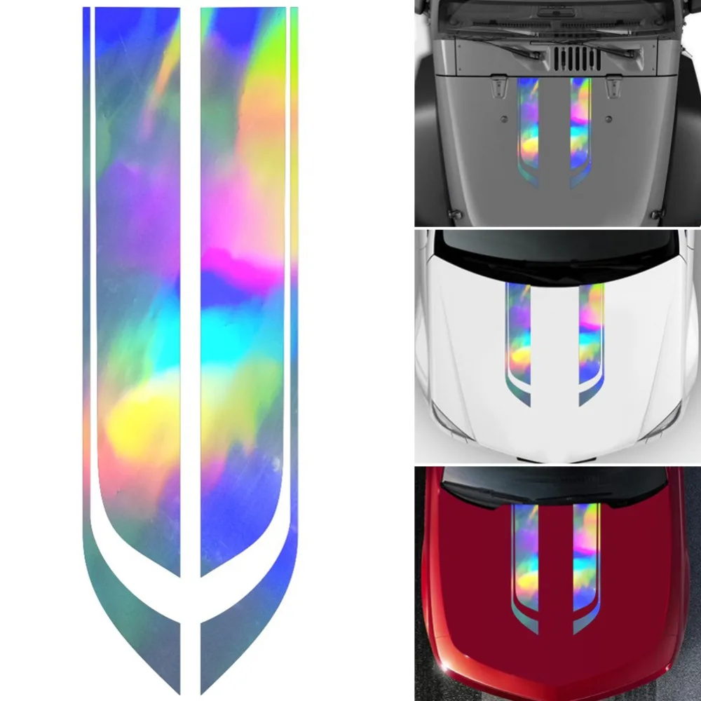 

2pcs Universal Decal Stickers For Car Vinyl Car Hood Sticker Auto Racing Stickers And Decals Car Styling Accessories