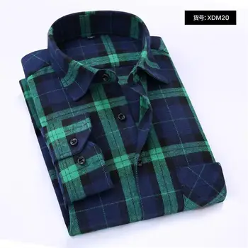 

OLOEY Woolly Red Plaid Shirt Men Streetwear Men Shirts Casual Slim Fit Men Shirt Long Sleeve 5XL Clothing 2019 Spring New
