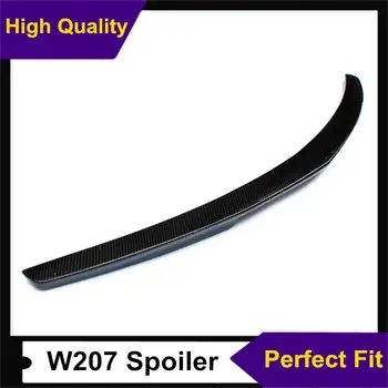 

For B-ENZ W207 Spoiler 2010-2017 E-Class E200 E260 Spoiler AMG Style Top Quality Carbon Fiber Car Trunk Rear Spoiler Wing Lip