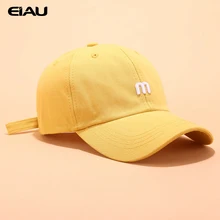 Бейсбольные кепки с вышивкой, женские летние кепки от солнца, модные простые однотонные шапки, мужские хлопковые кепки, Бейсболка унисекс
