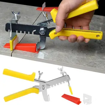 

Plastic Ceramic Tile Leveling System Tiling Locator Tile 600 Clips+200 Wedges Tiling Flooring Tools Wedges Clips