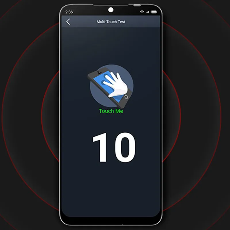 Рамка для ЖК дисплея Xiaomi Pocophone F1 10 дюймов сенсорный экран Poco дигитайзер запасные