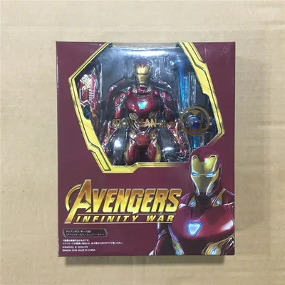 Ironman MK50 в Marvel Мстители Бесконечность войны BJD Фигурки игрушки на Рождество