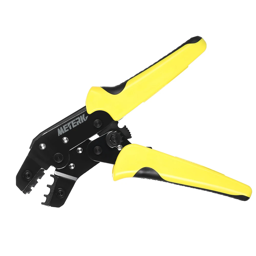 4 in 1 Ratcheting Wire Terminal Crimper Crimping Pliers Tool Kit Set