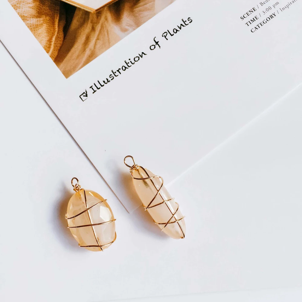 8 шт. асимметричные Подвески Стразы в виде капли подвески проволока ожерелье