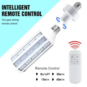 

Newest 3 Types 60W UV Lamp UVC CFL Ozone LED Light Bulb Ultraviolet Sterilizer Kill Mite Home Lamp