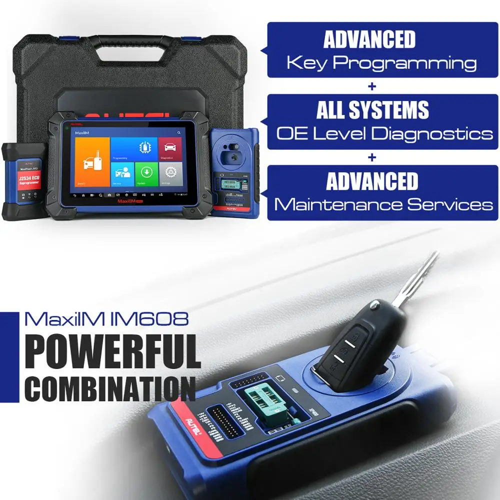 Autel MaxiIM IM608 OBD2 диагностический инструмент IMMO обновление программирования ключей