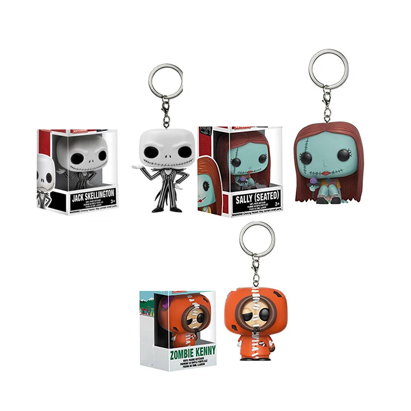 Экшн-фигурка FUNKO POP Кошмар перед Рождеством Джек Скеллингтон Сали сидящий зомби