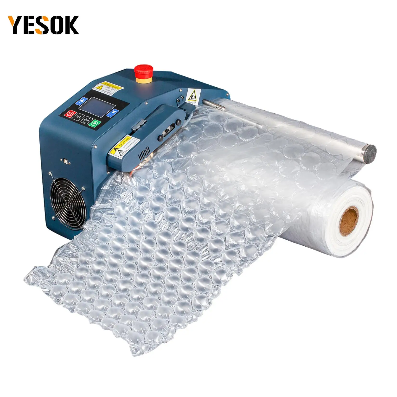 Bubble Wrap Maker Air Fillling Machine For Inflatable Air Cushion