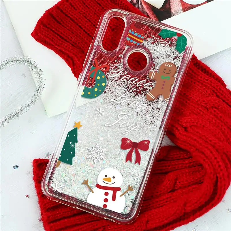 sdpeace Рождество, мягкий чехол для huawei Honor 8X 8C 7A 9 вид 10 Lite 20 P20 P30 P10 Коврики 10 20 Lite Pro Nova 3 3i 4 Y9 крышка - Цвет: sdpeace