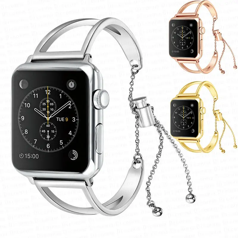 Браслет из нержавеющей стали для iWatch Band женский ремешок Apple Watch 3 2 1 38 мм/42 мм |