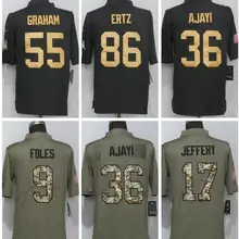 004 Джерси для взрослых 36 Ajayi 62 Kelce 20 walklns 9 Foles 17 Jeffery 20 walklns 30 Clement 91 Cox 86 Ertz 27 Jenkins