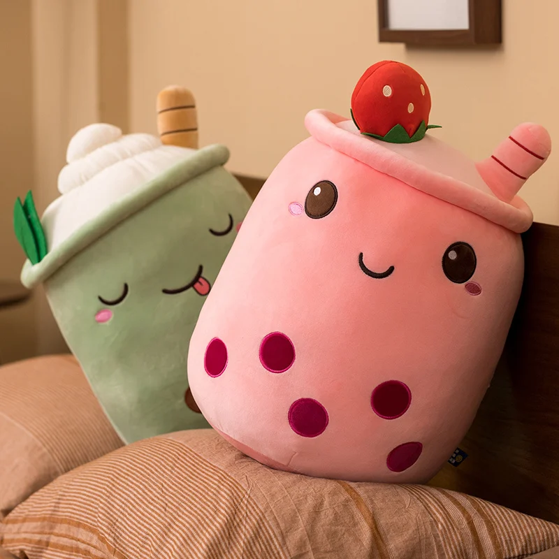 Kawaii Bubble Tea Fruit Series Plush XL (50cm)