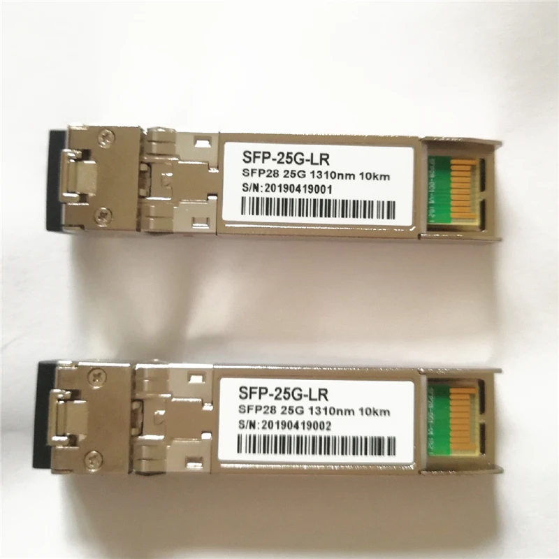 SFP28 25 г модуль оптического трансивера SFP-25G-LR-S Совместимость 25GBASE-LR SFP28 1310nm 10 км МЭП радиопередатчик модуль