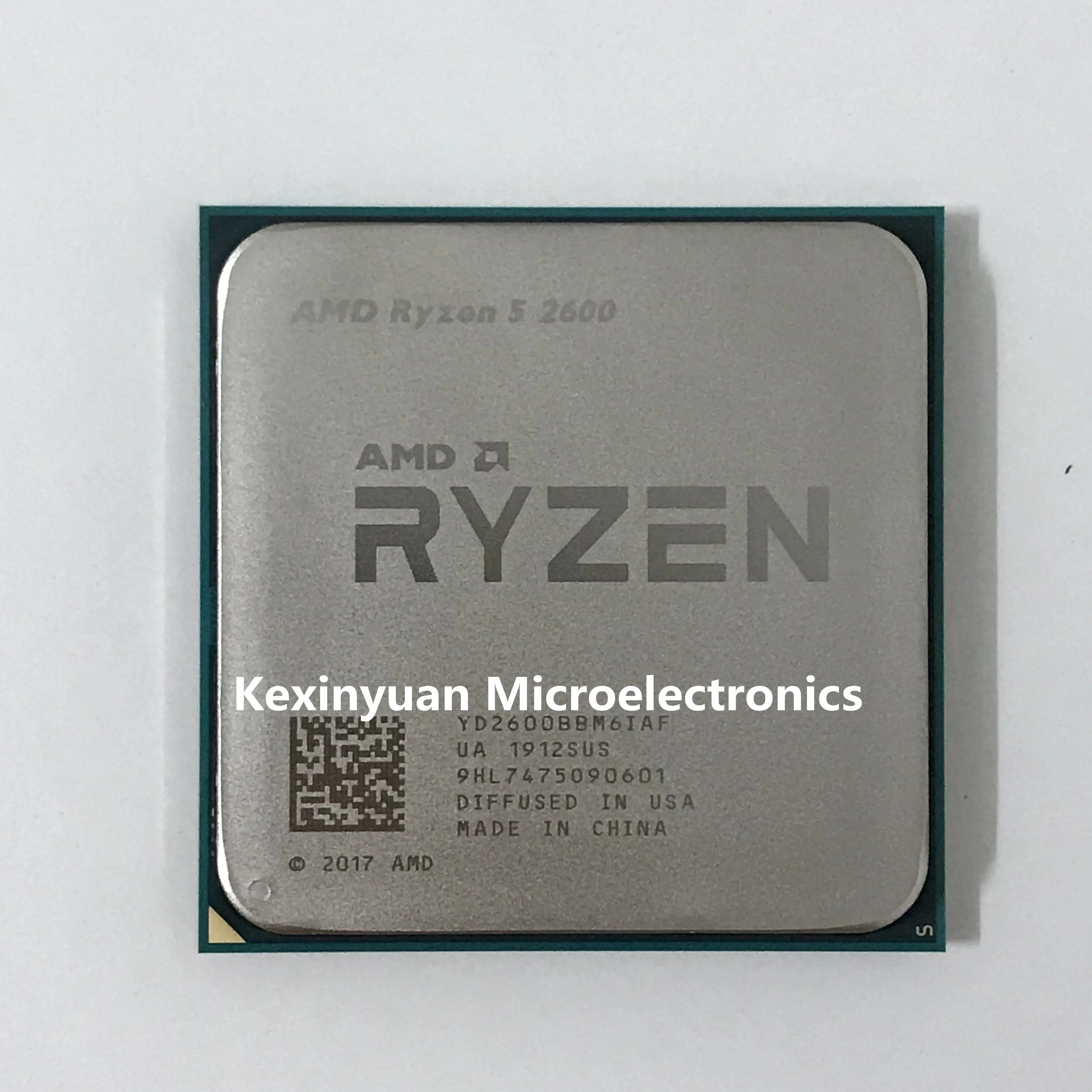 AMD Ryzen 5 2600 R5 2600 3.4 GHz Six-Core Twelve-Core 65W CPU Processor YD2600BBM6IAF Socket AM4
