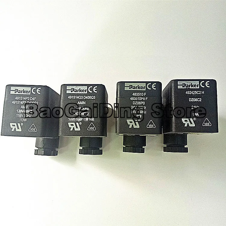 Катушка электромагнитного клапана Parker 483510S6F 491514P3D4F 492425C2H 491514Q3 481865C2 491514C2 |