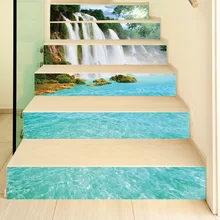 Импортные товары AliExpress Amazon Ebay дома лестницы декоративные наклейки летний день пляж Крытый складная лестница переодевание