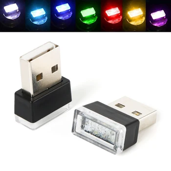 

Mini USB Light LED Auto Interior Car Accessories Atmosphere Modeling Light Neon Interior Vehicle Light Interior Car