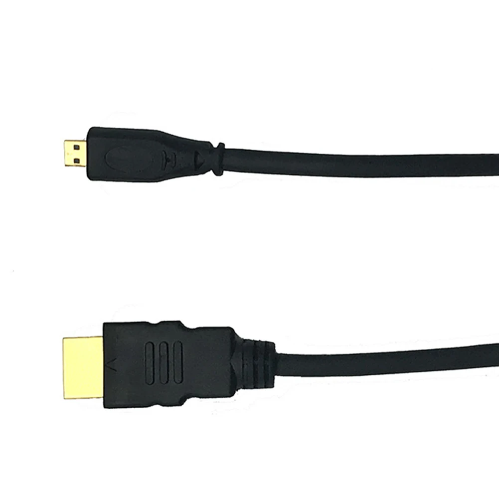 Micro HDMI к видеокабель HDMI 4K 1080P 1,5 m разъем HDTV прочный позолоченный портативный адаптер стабильный для Raspberry Pi 4 модель