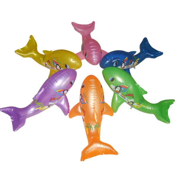 

Multi-color Inflatable Dolphin Inflatable Toy Dolphin Decoration Dolphin 60 Cm