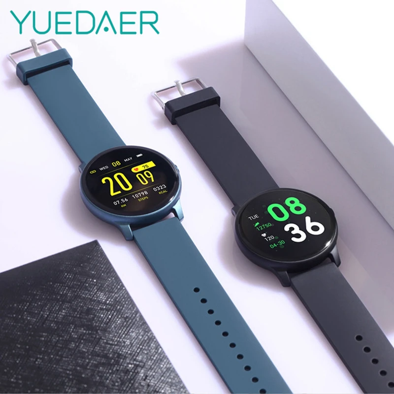 YUEDAER 1," TFT экран Смарт часы мужские модные умные часы женские спортивные трекер монитор сердечного ритма наручные часы сообщение Push