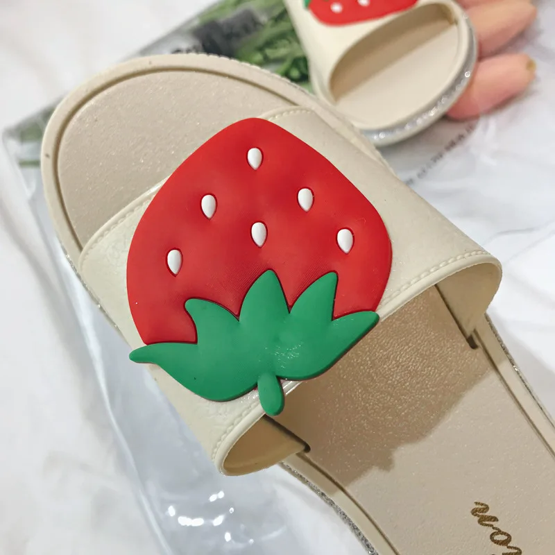 

Sandals Women's Outer Wear Fashion 2019 French Slipper Summer Flat Line-styled Solid Color WOMEN'S Shoes