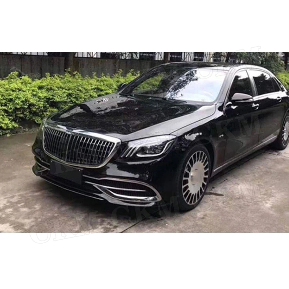 ABS передний бампер решетка сетки гонки гриль крышка лифтинг для Benz S Class W222 S320 S350 S400 S560 S600 S680 S65