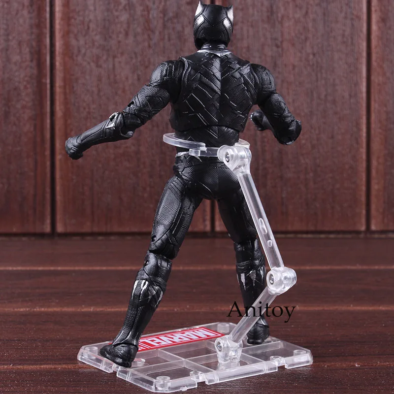 Черные фигурки Marvel Panther Toys ПВХ Коллекция Фигурки Модель игрушки 17 см