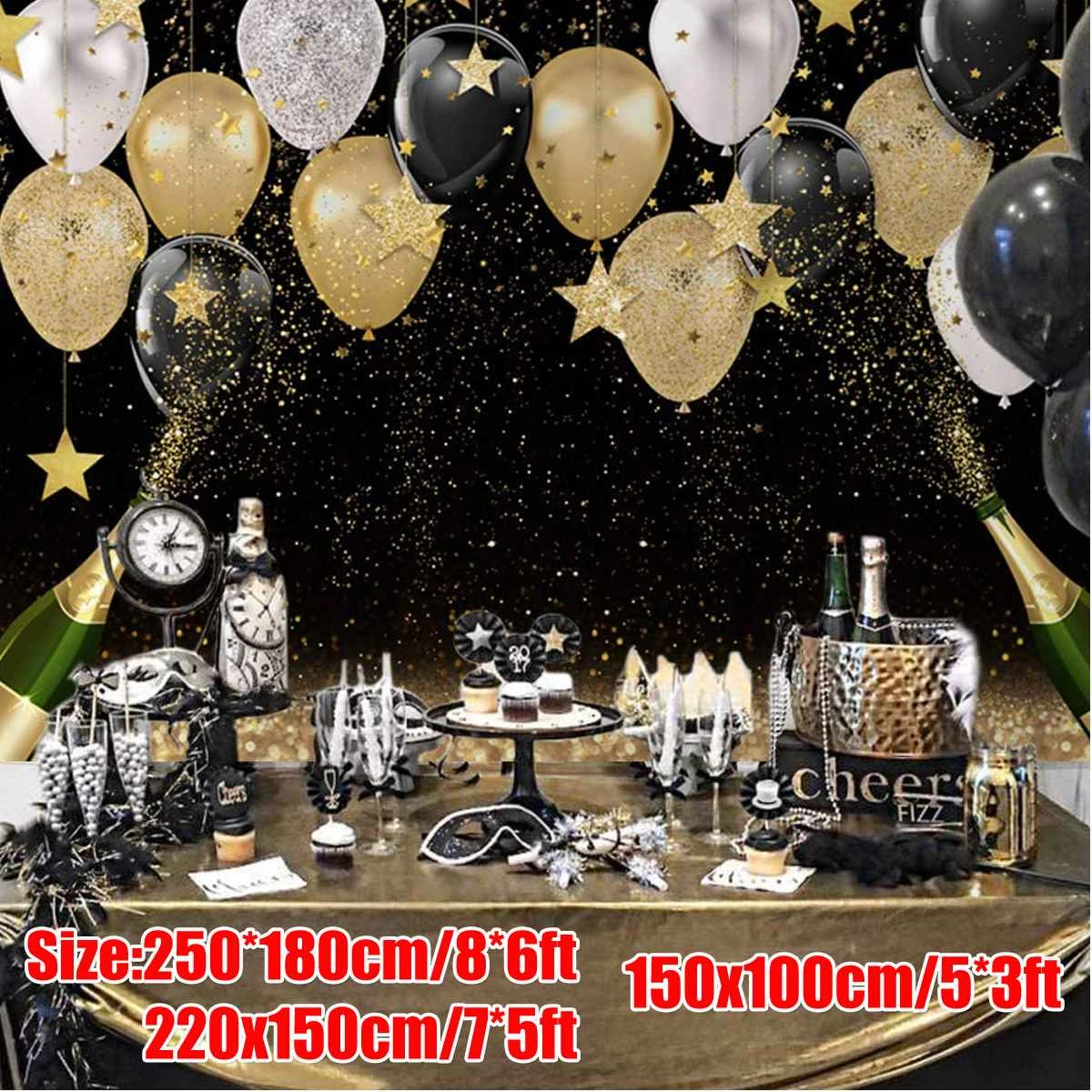 Ballons D Anniversaire Couleur Champagne Pour Fete De Remise De Diplome Arriere Plan Pour Photographie Fournitures De Decoration En Or Pour Accessoires Photo Aliexpress