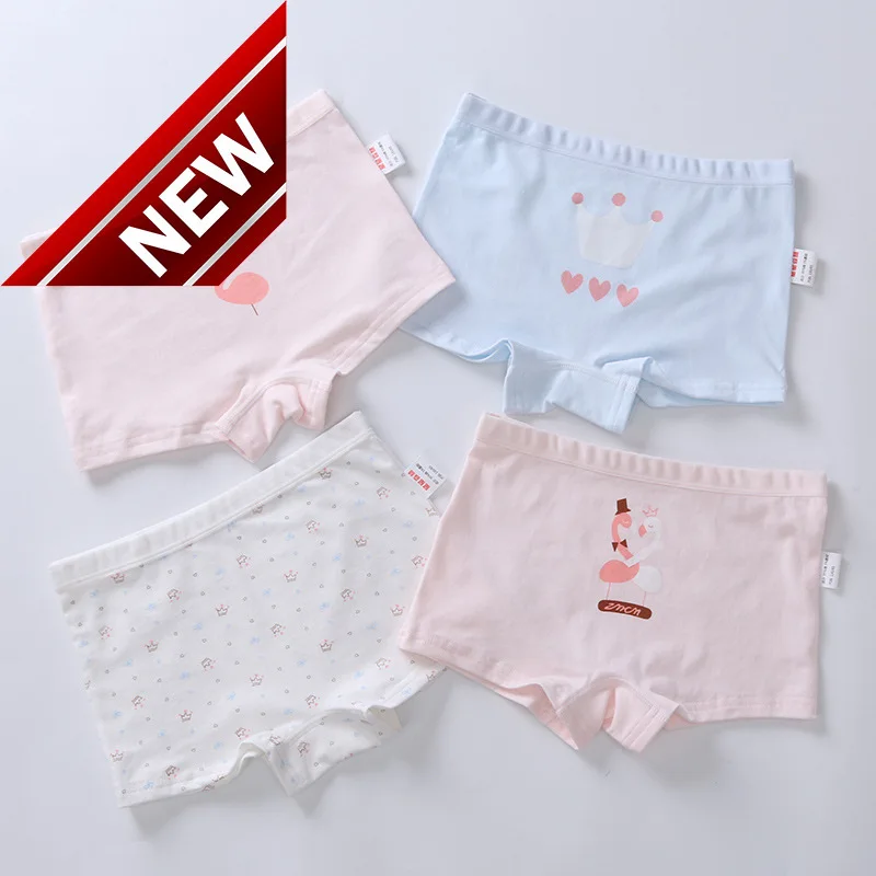 

Girls'underwear With Flamingo, Children's Cotton Shorts - Boxers' Girls'underwear, Children's Underwear, Children's Underwear