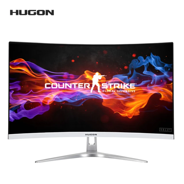 Hugon-pantalla Curva De 32 Pulgadas Para Videojuegos, Monitor Led De  1920x1080p, 144hz, Sin Bordes, Amd, Freesync, Puerto De Pantalla, Interfaz  Dp/hdmi - Monitores Lcd - AliExpress