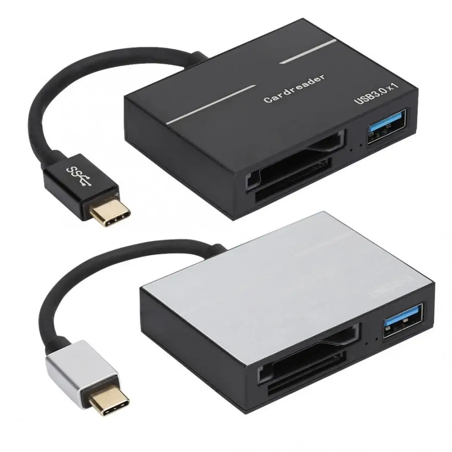 Для XQD USB-C кардридер USB 3,0 500mbs считыватель карт памяти с зеленым светодиодный для ноутбука