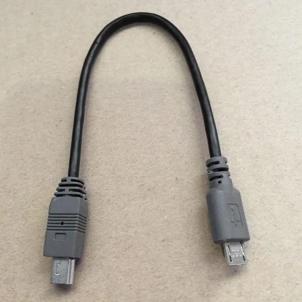 1 м 20cм микро USB to Mini кабель адаптер On The Go со штыревыми соединителями на обоих