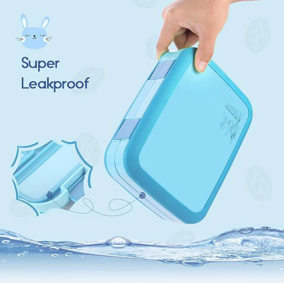 Портативный Ланч бокс ONEUP для детей с отсеком контейнер еды кармашком