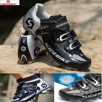 

sidebike cycling shoes mtb man women racing bicycle MTB shoes self-locking professional breathable sneakers sapatilha ciclismo