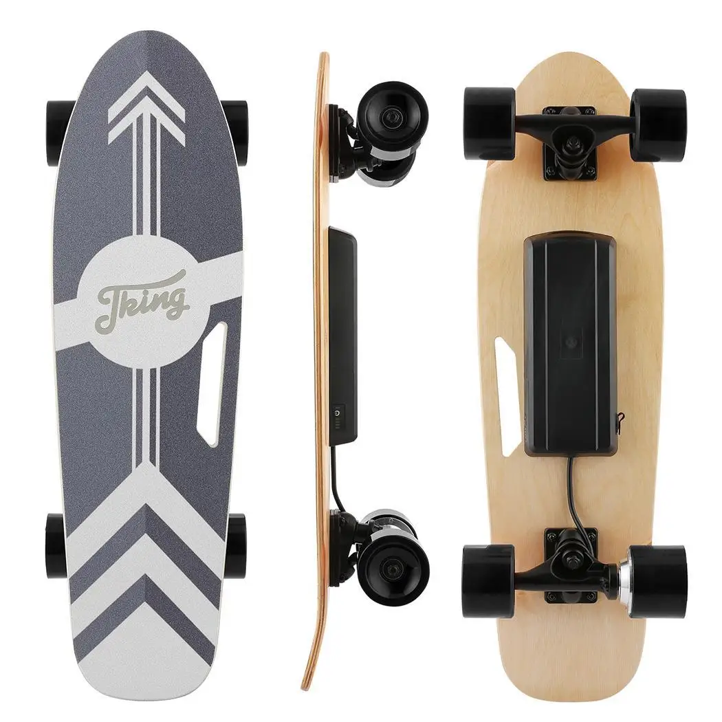 27.5x8.7x5.5inch 3speed Electric Skateboard Lithium Battery Powered