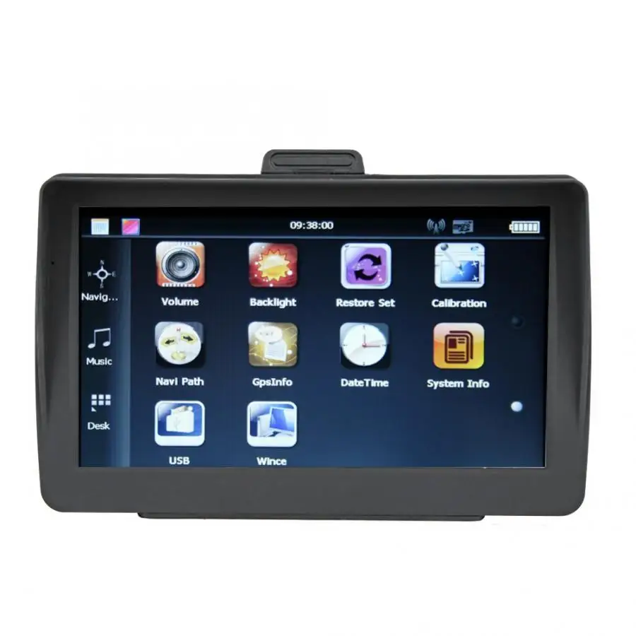 Автомобильный gps портативный 7 дюймов gps навигация HD емкостный сенсорный экран FM автомобильного gps-навигатора для автомобиля грузовика oto aksesuar