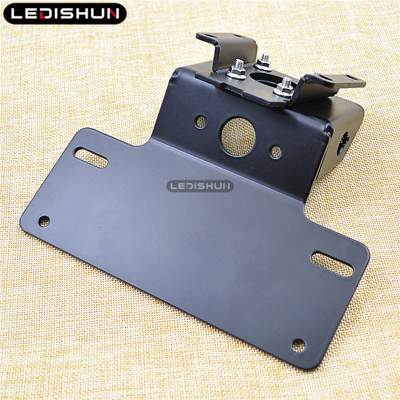 Держатель номерного знака для MT07 FZ07- мотоцикл ХВОСТ Tidy Fender Eliminator номерной знак