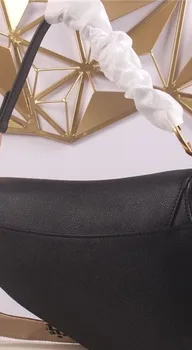 

Luxury Cow Leather Quilted Bags Women Real Leather Caviar Handbags Fashion Brand Ladies Shoulder Bag with Hardware Chains