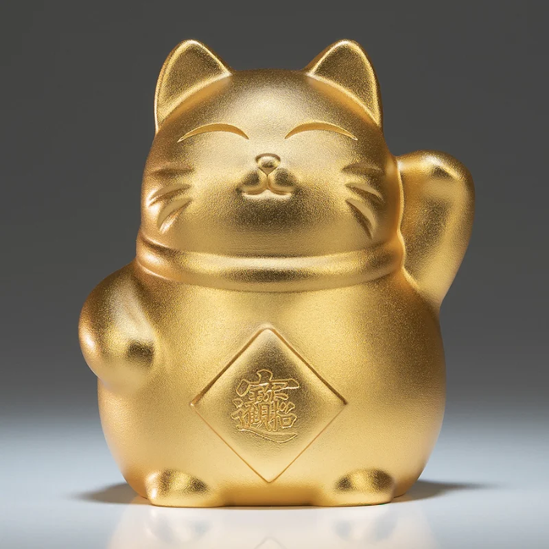 

Copper Ornaments "Fortune Cat " Home Accessories Copper Handicrafts Ornaments Desk Decor Home Accessories Desk Decoration