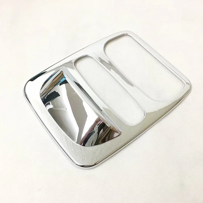 ABS-Chrome-For-Renault-Captur-2015-2016-2017-Car-Styling-Accessories-Car-front-reading-read-light